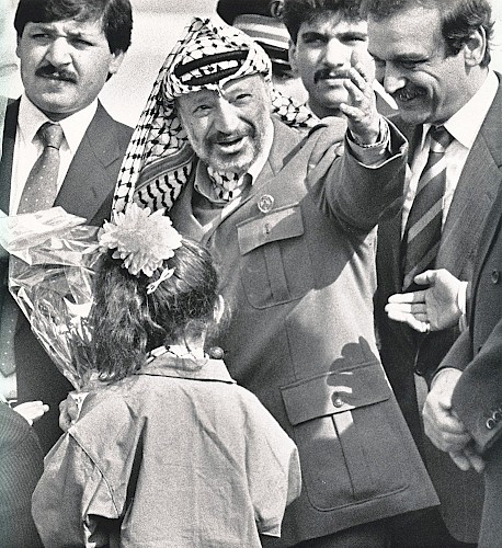 Yasser Arafat in Paris